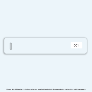 Mattavalkoinen sälekaihdin 001