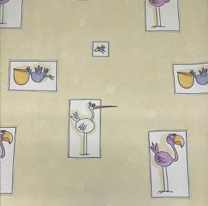 Linnut pimentävä rullaverho