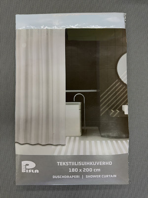 Pisla tekstiilisuihkuverho